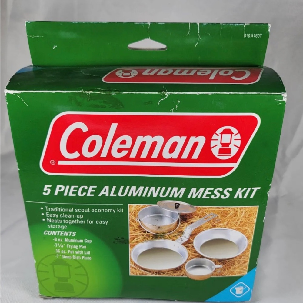 Coleman 5 Piece Aluminum Mess Kit